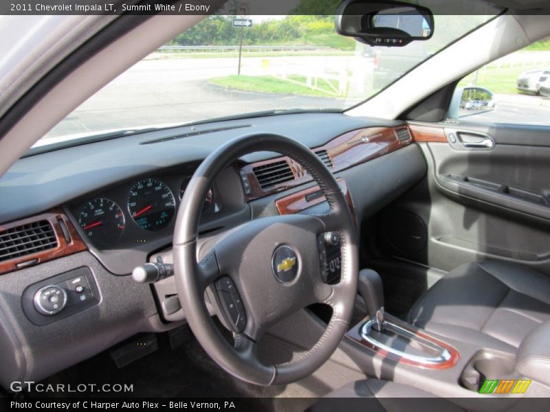 Summit White / Ebony 2011 Chevrolet Impala LT