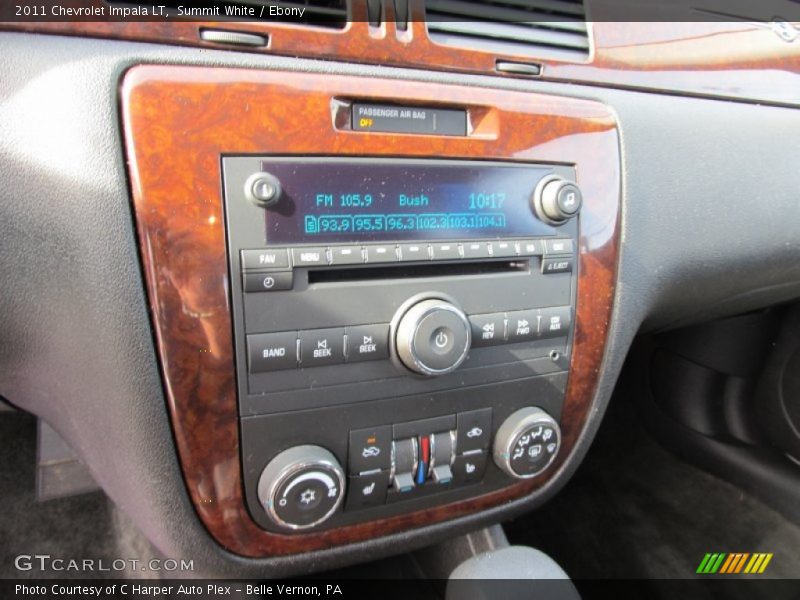Summit White / Ebony 2011 Chevrolet Impala LT