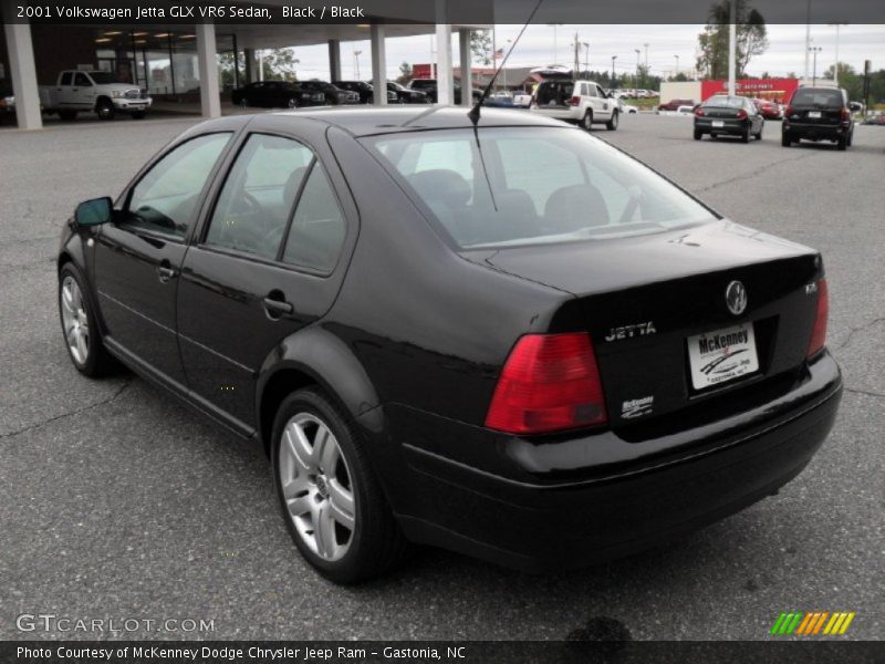 Black / Black 2001 Volkswagen Jetta GLX VR6 Sedan