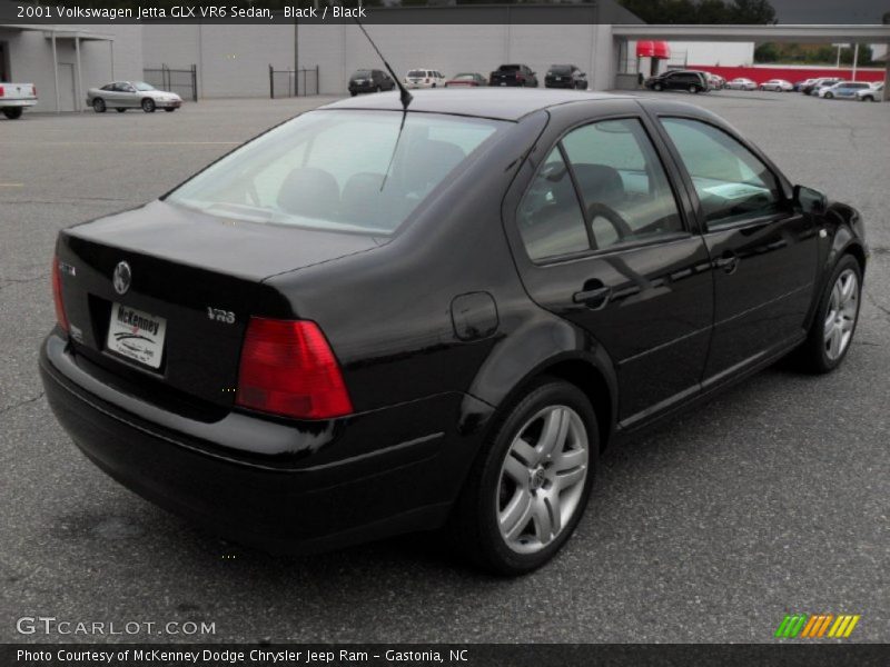 Black / Black 2001 Volkswagen Jetta GLX VR6 Sedan