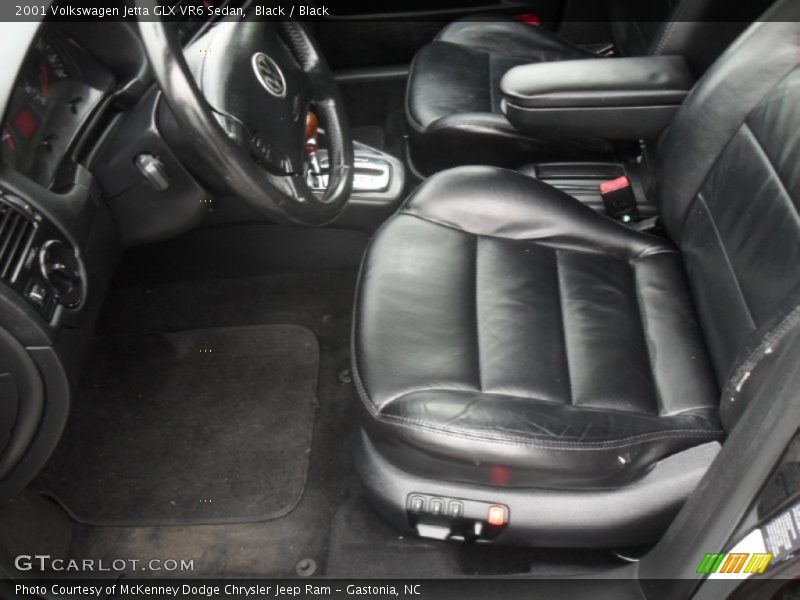 Black / Black 2001 Volkswagen Jetta GLX VR6 Sedan