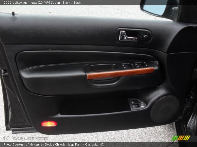 Black / Black 2001 Volkswagen Jetta GLX VR6 Sedan