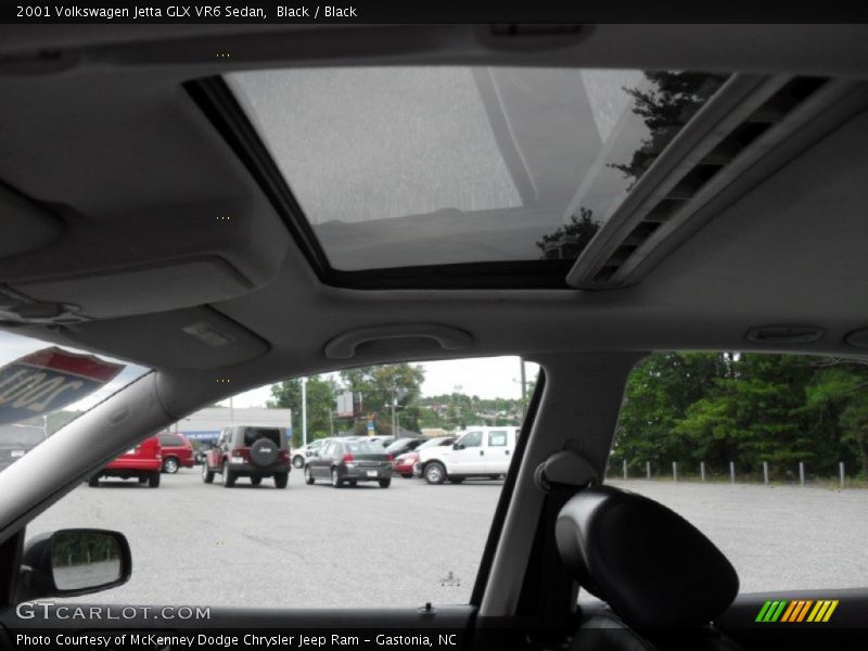 Black / Black 2001 Volkswagen Jetta GLX VR6 Sedan