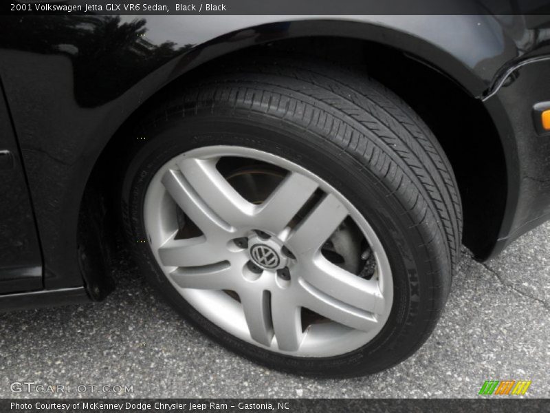 Black / Black 2001 Volkswagen Jetta GLX VR6 Sedan