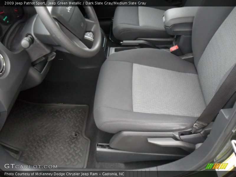 Jeep Green Metallic / Dark Slate Gray/Medium Slate Gray 2009 Jeep Patriot Sport