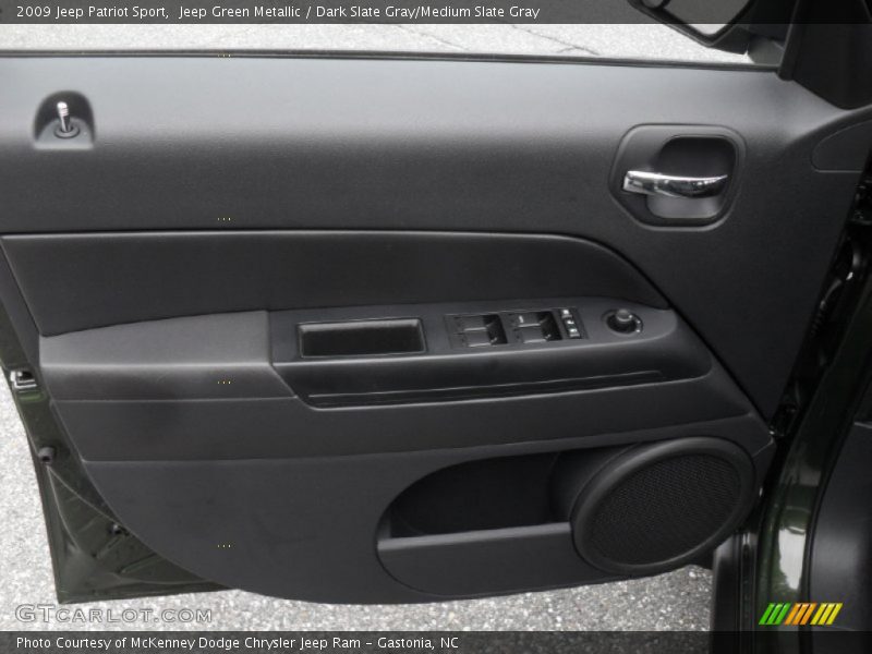 Jeep Green Metallic / Dark Slate Gray/Medium Slate Gray 2009 Jeep Patriot Sport