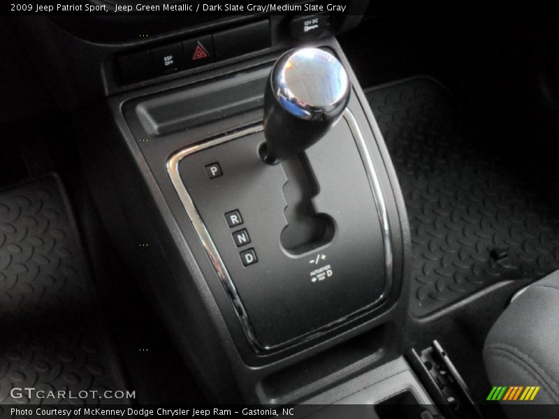 Jeep Green Metallic / Dark Slate Gray/Medium Slate Gray 2009 Jeep Patriot Sport
