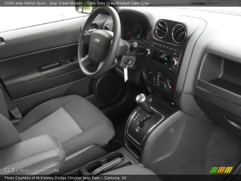 Jeep Green Metallic / Dark Slate Gray/Medium Slate Gray 2009 Jeep Patriot Sport