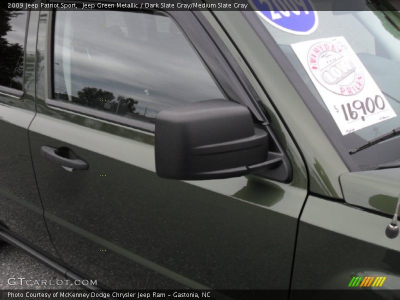 Jeep Green Metallic / Dark Slate Gray/Medium Slate Gray 2009 Jeep Patriot Sport
