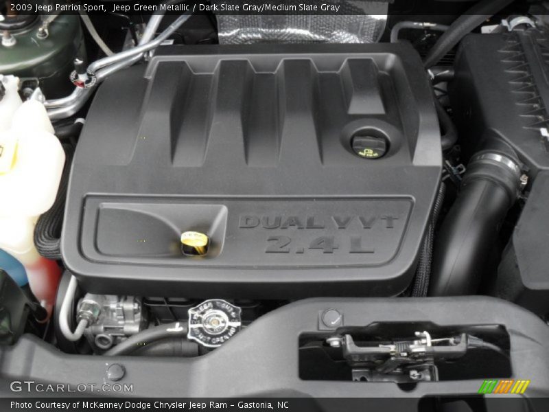 Jeep Green Metallic / Dark Slate Gray/Medium Slate Gray 2009 Jeep Patriot Sport