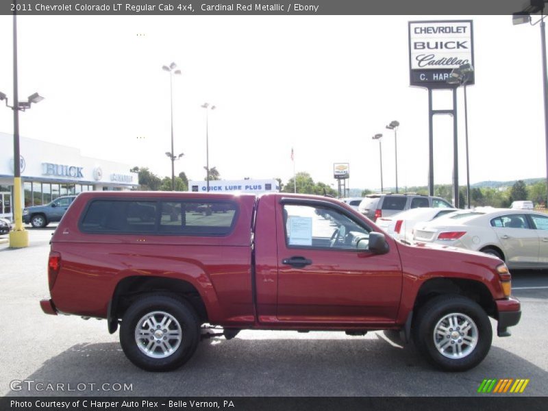 Cardinal Red Metallic / Ebony 2011 Chevrolet Colorado LT Regular Cab 4x4