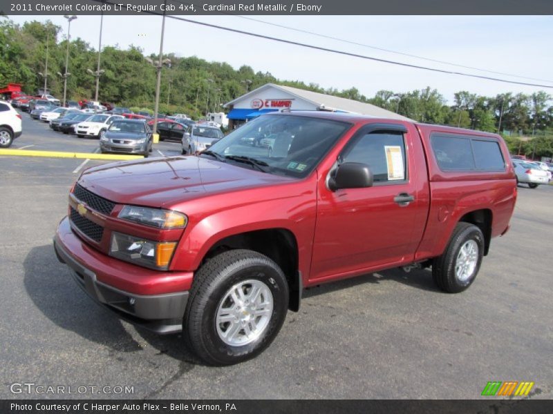 Cardinal Red Metallic / Ebony 2011 Chevrolet Colorado LT Regular Cab 4x4