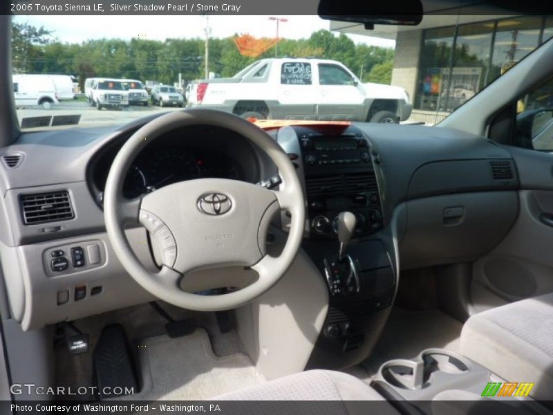 Silver Shadow Pearl / Stone Gray 2006 Toyota Sienna LE