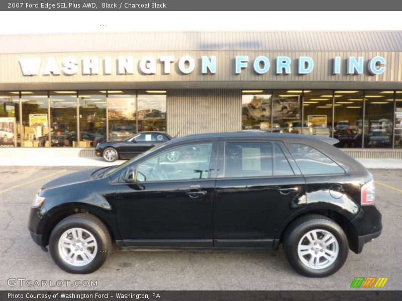 Black / Charcoal Black 2007 Ford Edge SEL Plus AWD