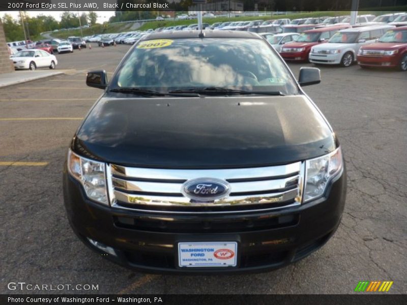 Black / Charcoal Black 2007 Ford Edge SEL Plus AWD