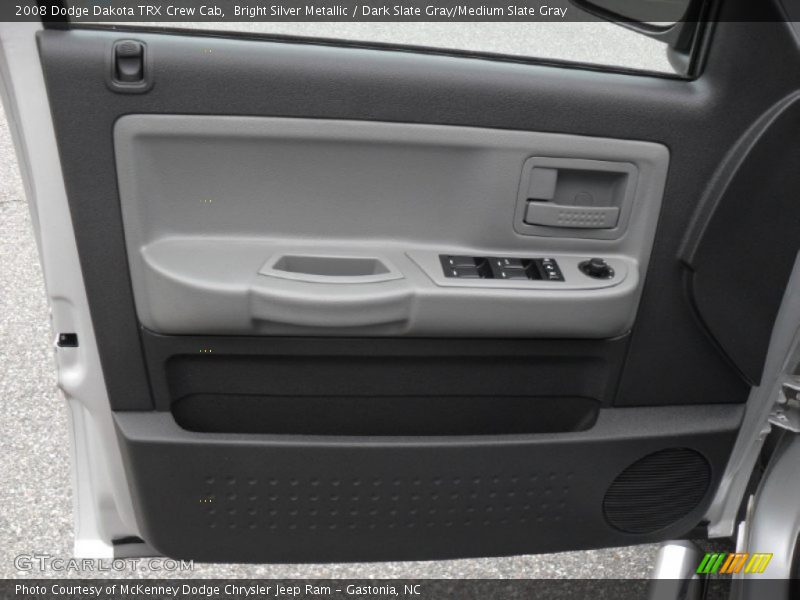 Bright Silver Metallic / Dark Slate Gray/Medium Slate Gray 2008 Dodge Dakota TRX Crew Cab