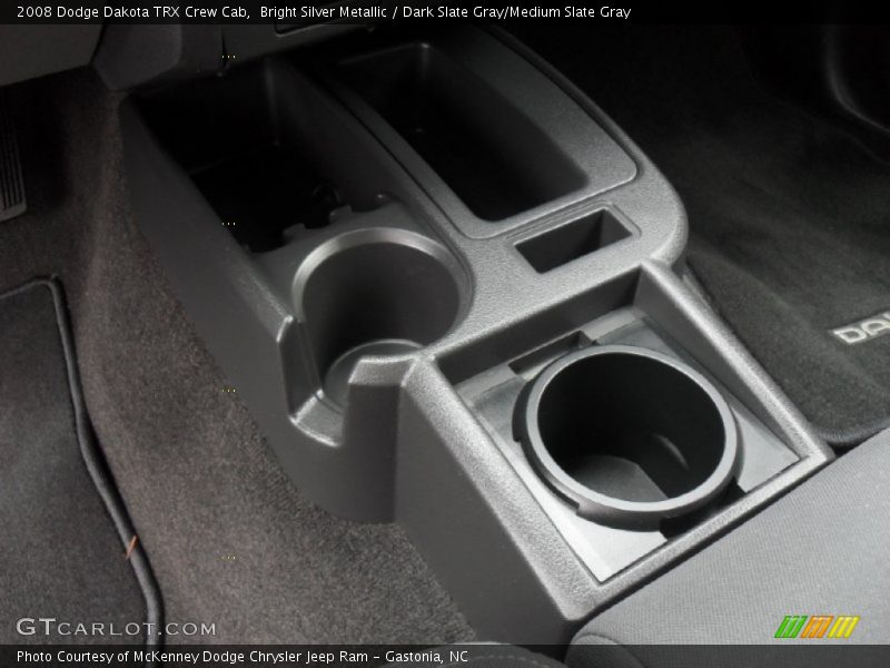 Bright Silver Metallic / Dark Slate Gray/Medium Slate Gray 2008 Dodge Dakota TRX Crew Cab