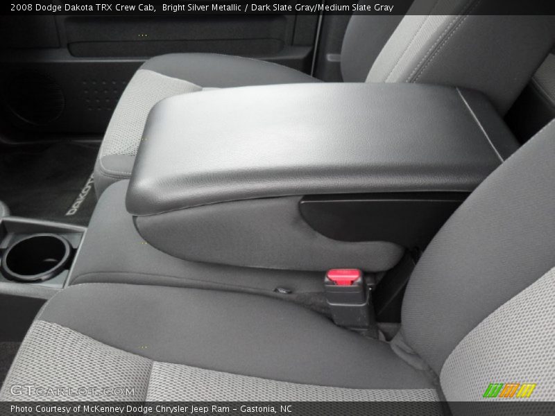Bright Silver Metallic / Dark Slate Gray/Medium Slate Gray 2008 Dodge Dakota TRX Crew Cab