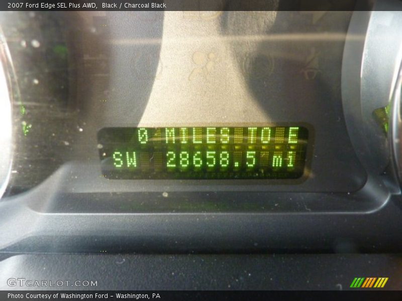Black / Charcoal Black 2007 Ford Edge SEL Plus AWD