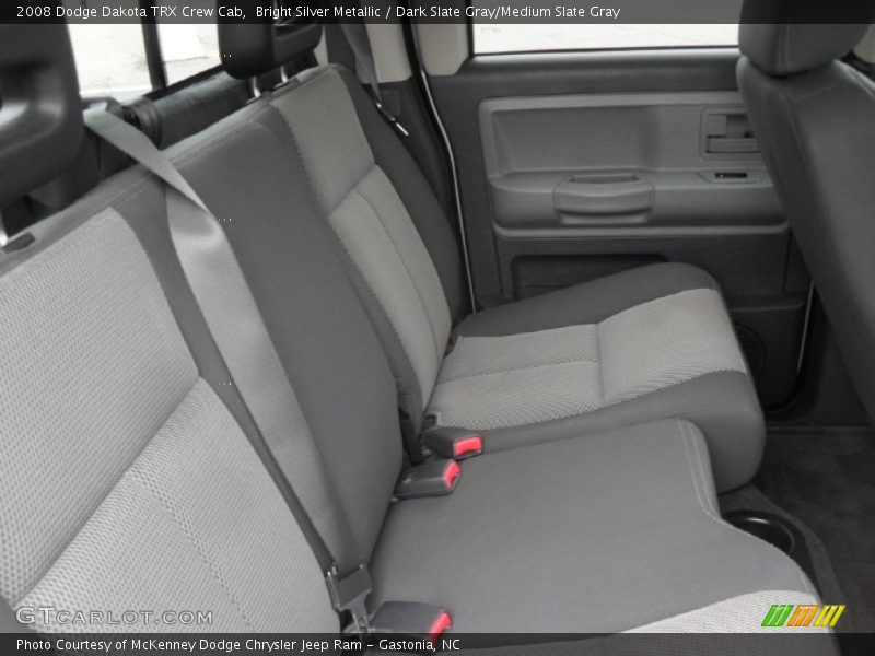 Bright Silver Metallic / Dark Slate Gray/Medium Slate Gray 2008 Dodge Dakota TRX Crew Cab