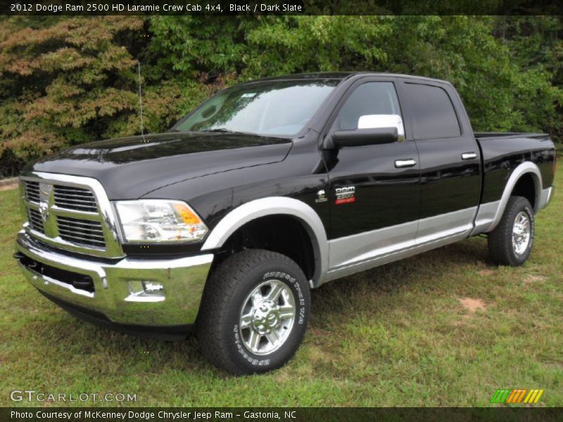Front 3/4 View of 2012 Ram 2500 HD Laramie Crew Cab 4x4