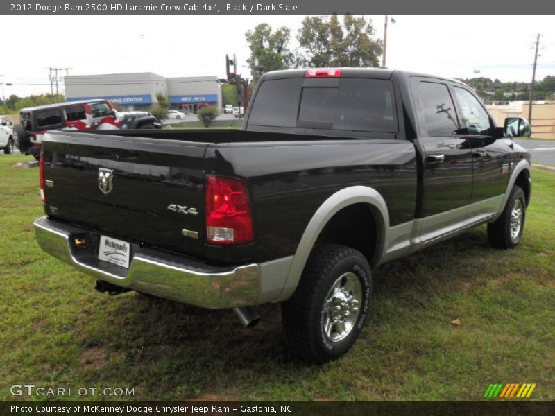 Black / Dark Slate 2012 Dodge Ram 2500 HD Laramie Crew Cab 4x4