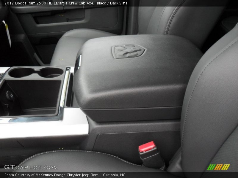 Black / Dark Slate 2012 Dodge Ram 2500 HD Laramie Crew Cab 4x4
