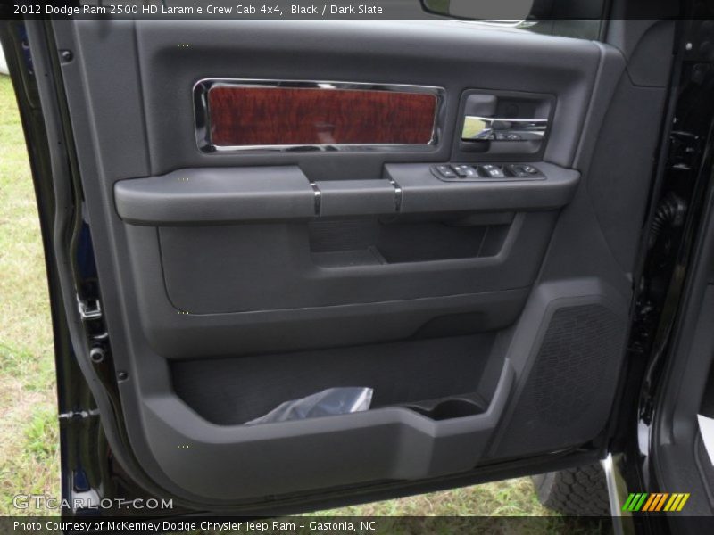 Black / Dark Slate 2012 Dodge Ram 2500 HD Laramie Crew Cab 4x4