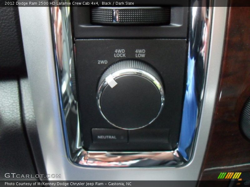 Black / Dark Slate 2012 Dodge Ram 2500 HD Laramie Crew Cab 4x4