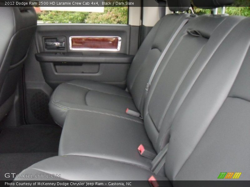 Black / Dark Slate 2012 Dodge Ram 2500 HD Laramie Crew Cab 4x4