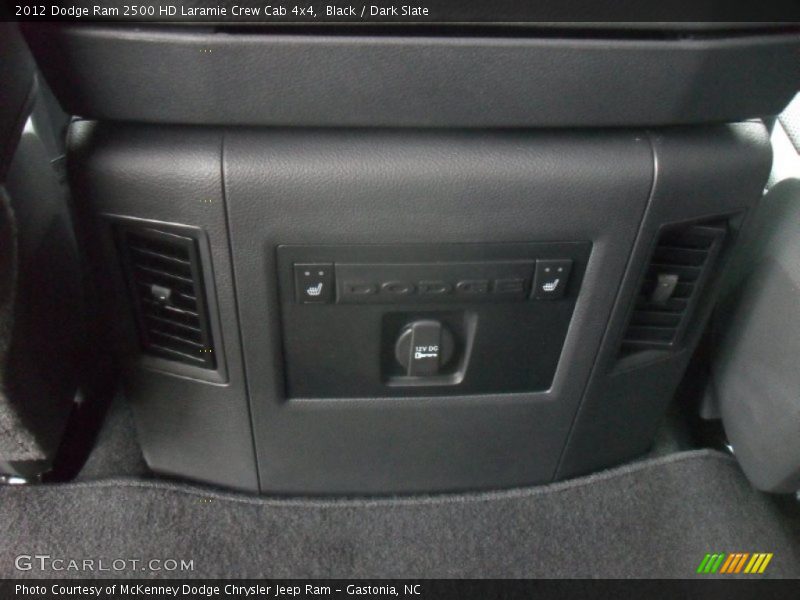 Black / Dark Slate 2012 Dodge Ram 2500 HD Laramie Crew Cab 4x4