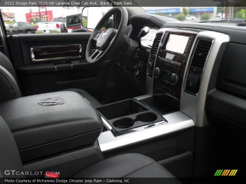 Black / Dark Slate 2012 Dodge Ram 2500 HD Laramie Crew Cab 4x4