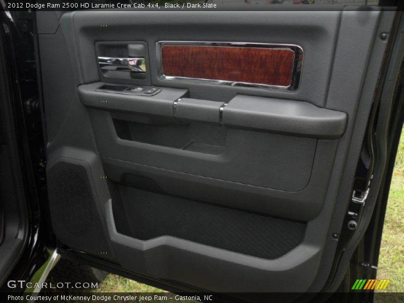 Black / Dark Slate 2012 Dodge Ram 2500 HD Laramie Crew Cab 4x4