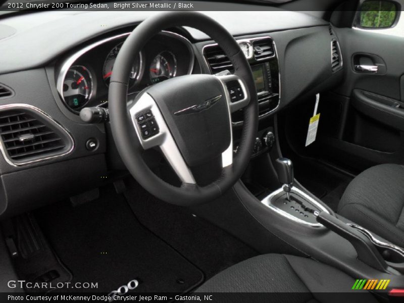 Black Interior - 2012 200 Touring Sedan 