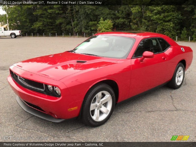 Redline 3 Coat Pearl / Dark Slate Gray 2012 Dodge Challenger SXT
