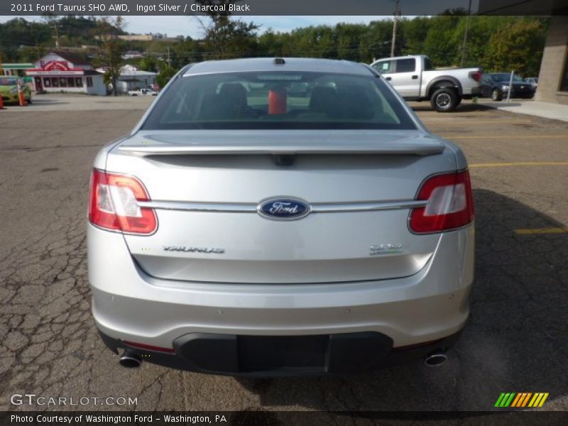 Ingot Silver / Charcoal Black 2011 Ford Taurus SHO AWD