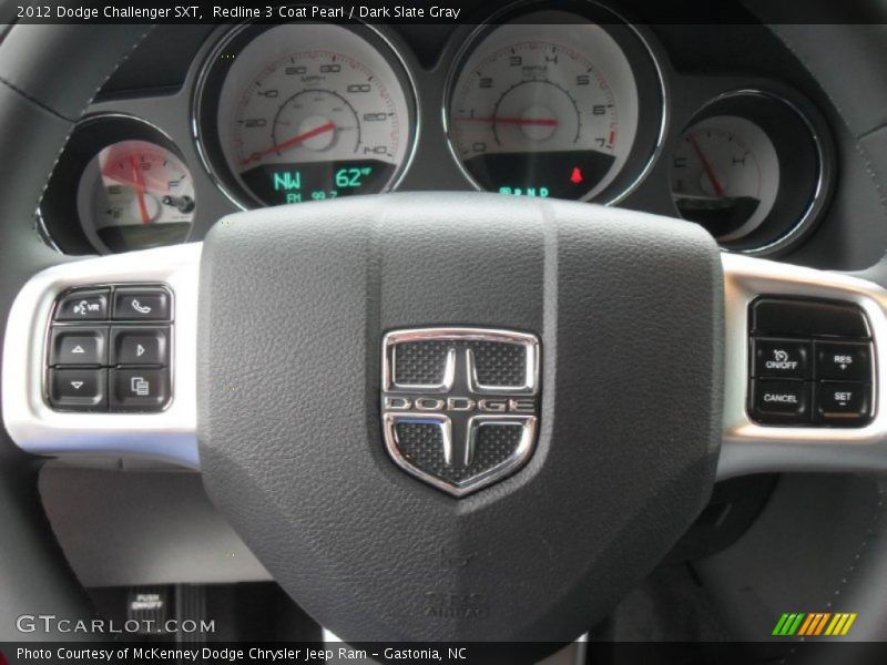 Redline 3 Coat Pearl / Dark Slate Gray 2012 Dodge Challenger SXT