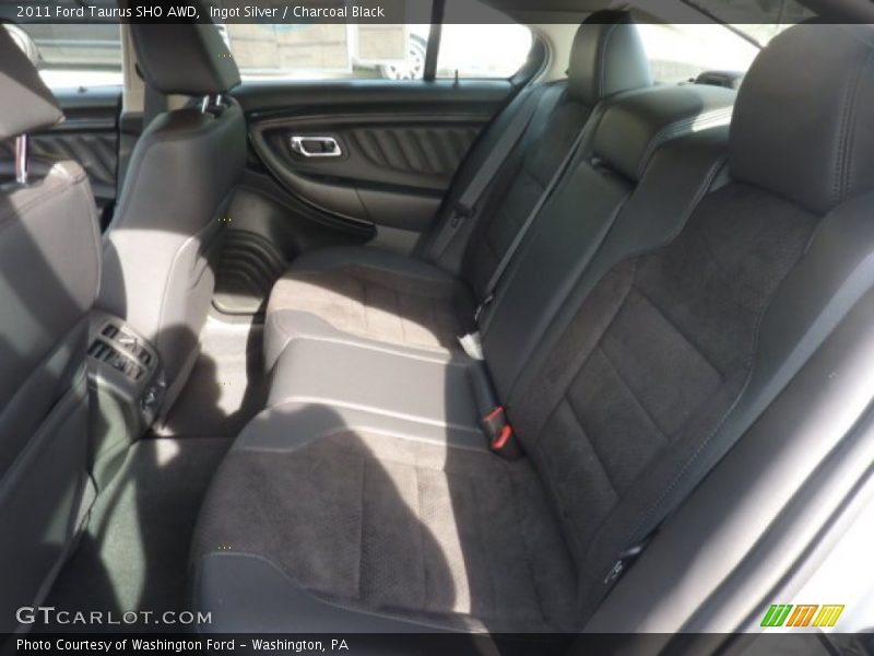  2011 Taurus SHO AWD Charcoal Black Interior