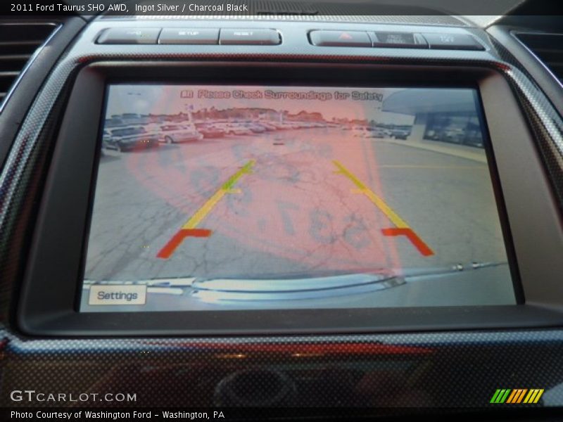 Ingot Silver / Charcoal Black 2011 Ford Taurus SHO AWD