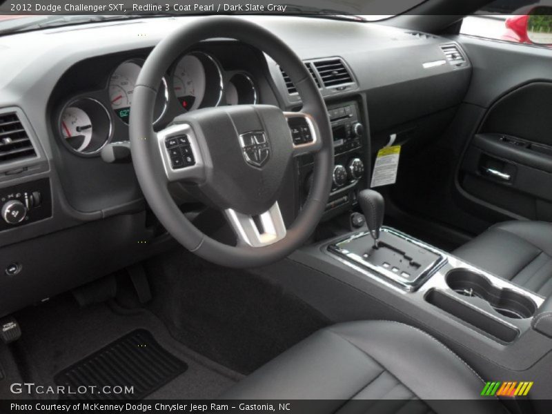 Redline 3 Coat Pearl / Dark Slate Gray 2012 Dodge Challenger SXT