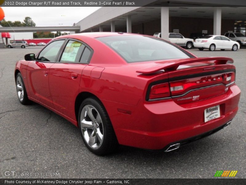 Redline 3-Coat Pearl / Black 2012 Dodge Charger R/T Road and Track