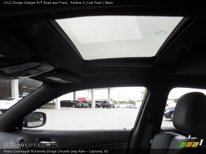 Sunroof of 2012 Charger R/T Road and Track