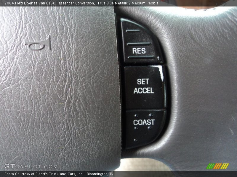True Blue Metallic / Medium Pebble 2004 Ford E Series Van E150 Passenger Conversion