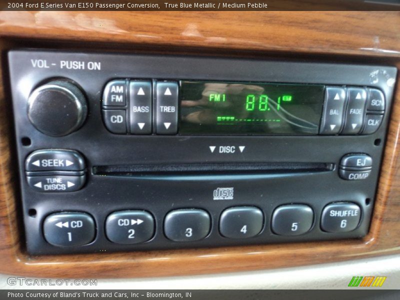True Blue Metallic / Medium Pebble 2004 Ford E Series Van E150 Passenger Conversion