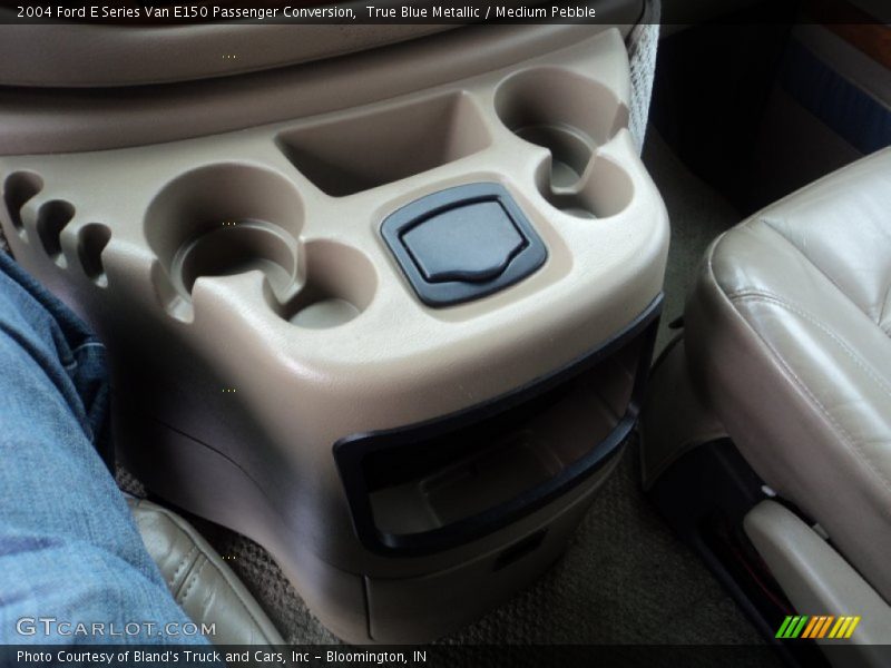True Blue Metallic / Medium Pebble 2004 Ford E Series Van E150 Passenger Conversion