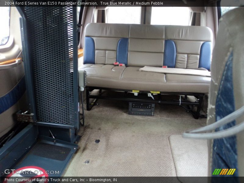True Blue Metallic / Medium Pebble 2004 Ford E Series Van E150 Passenger Conversion