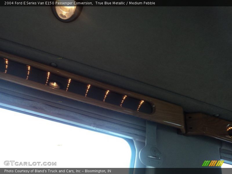 True Blue Metallic / Medium Pebble 2004 Ford E Series Van E150 Passenger Conversion
