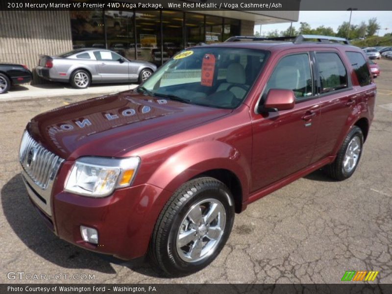 Front 3/4 View of 2010 Mariner V6 Premier 4WD Voga Package