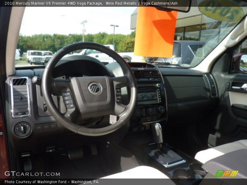 Dashboard of 2010 Mariner V6 Premier 4WD Voga Package