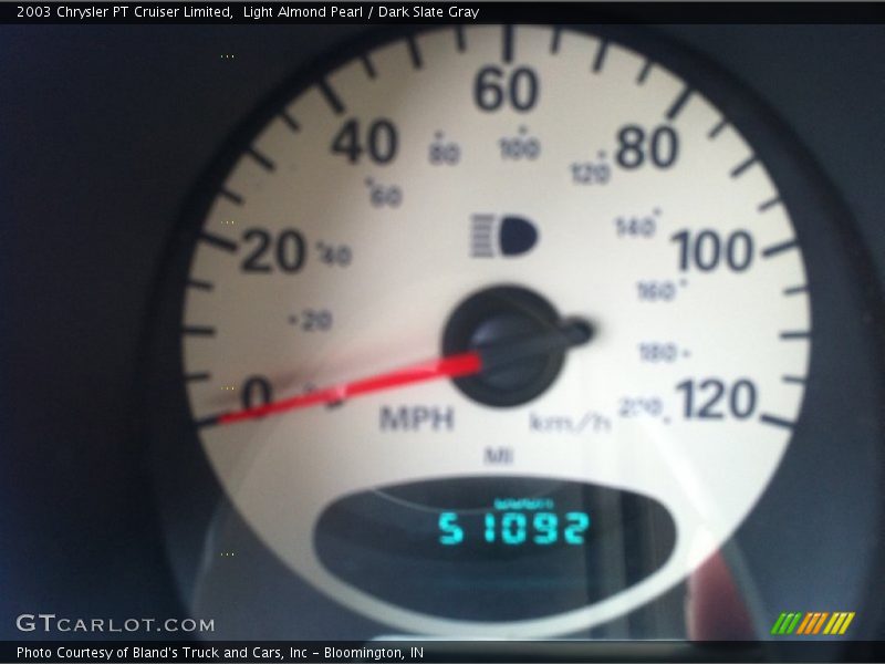 Light Almond Pearl / Dark Slate Gray 2003 Chrysler PT Cruiser Limited